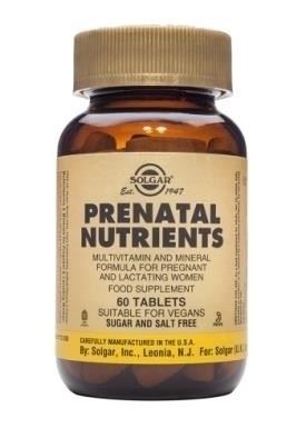 Solgar Prenatal Nutreints 60tab