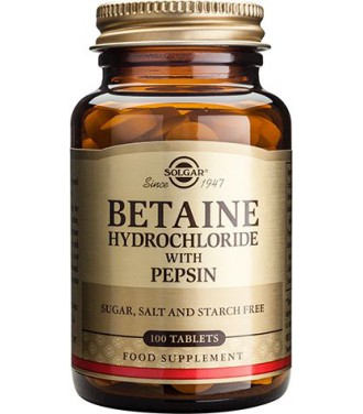 Solgar Betaine HCL 100tabs