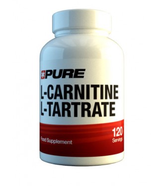Pure L-Carnitine Tartrate 500mg 120caps