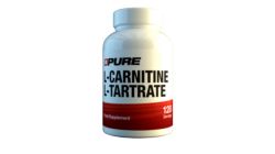 Pure L-Carnitine Tartrate 500mg 120caps