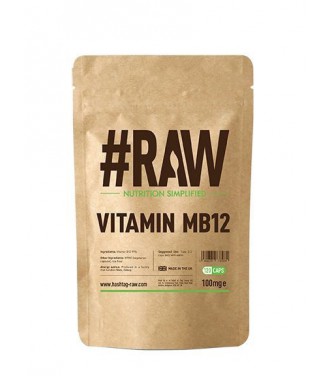 RAW Vitamin MB12 Methylcobalamin 1mg 120caps