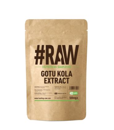 RAW Gotu Kola Extract 500mg 120caps