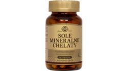 Solgar Sole Mineralne 100% Chelaty Aminokwasowe 90 tabletek