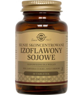 Solgar Izoflawony Sojowe 30 tabletek