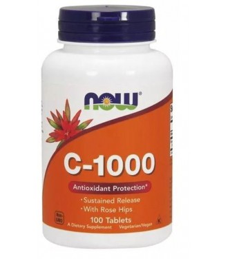 NOW FOODS Vitamin C-1000 Rose Hip 100tab