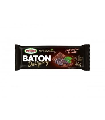 Targroch Baton Daktylowy Podwójne Kakao 40g