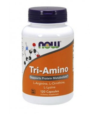 NOW FOODS TRI-AMINO 120 VCAPS