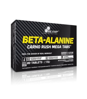 Olimp Beta-Alanine Carno Rush Mega Tabs 80tab