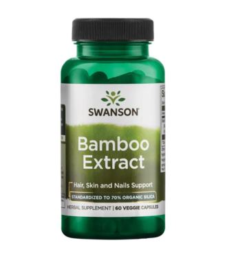 Swanson Bamboo ekstrakt 60 kaps.