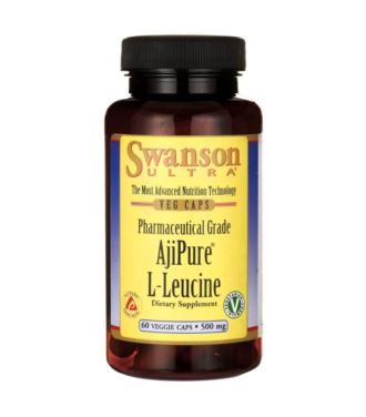 Swanson Ajipure L-Leucine 500mg 60 vcaps