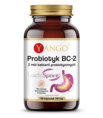 YANGO Probiotyk BC-2 60 kapsułek