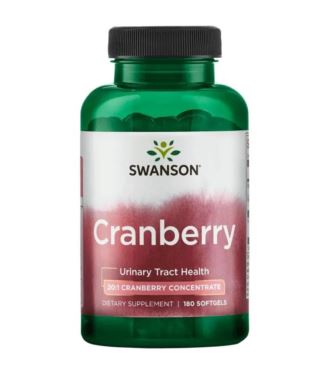 Swanson Cranberry 20:1 Concentrate 180 softgels