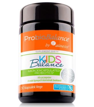 Aliness ProbioBalance KIDS Balance 5mld 30 Vege Kapsułek