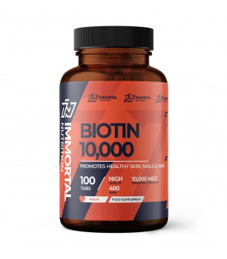 Immortal Biotin 10 000 100tabs