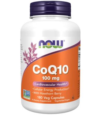 NOW FOODS COQ-10 100MG 180 VCAPS