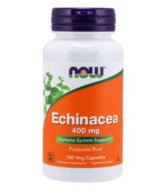 NOW FOODS ECHINACEA PURP 400MG 100 VCAPS