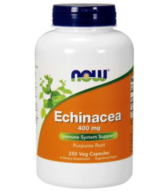 NOW FOODS ECHINACEA PURP 400MG 250 VCAPS