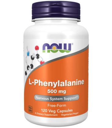 NOW FOODS PHENYLALANINE 500MG 120 VCAPS
