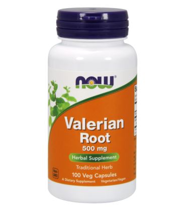 NOW FOODS VALERIAN ROOT 500mg 100vcaps
