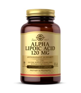 Solgar Alpha Lipoic Acid 120mg 60vcaps