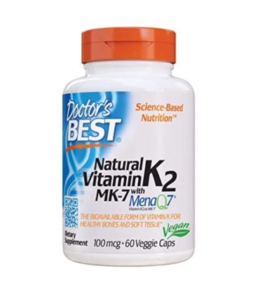 Doctor's Best Natural Vitamin K2 MK7 MenaQ7 60vcap