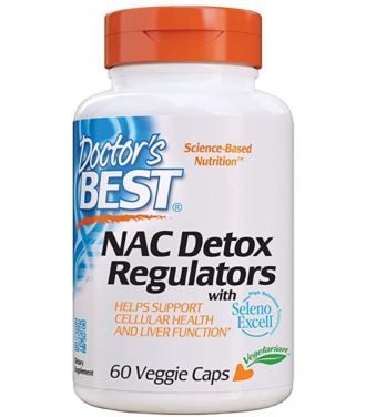 Doctor's Best NAC Detox Regulator SelenoExcell 60v