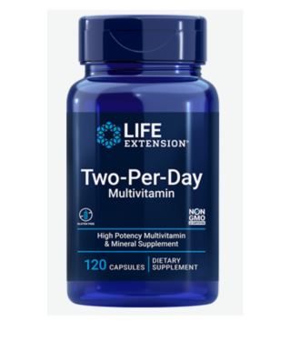 Life Extension Two-Per-Day Capsules 120caps