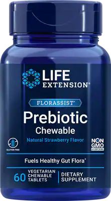 Life Extension FLORASSIST® Prebiotic Chewable 60 chewable tablets