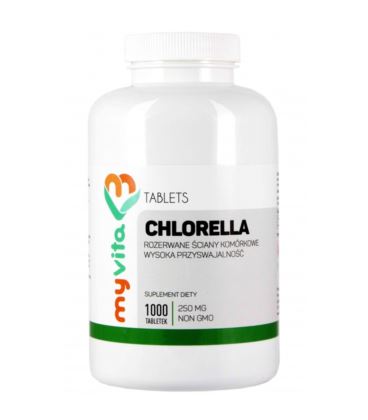 MyVita Chlorella 250mg 1000 tabletek