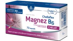 Oleofarm Chellaflex Magnez B6 72 kapsułki