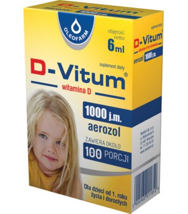 Oleofarm D-Vitum 1000 Aerozol 6ml
