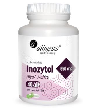 Aliness Inozytol 650 mg 100 Vege Caps