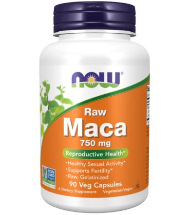 NOW FOODS MACA 750MG (6:1 CONC) 90 VCAPS