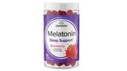 Swanson Melatonin 2,5mg Strawberry 60 gummies