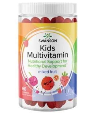 Swanson Kids Multivitamin Mixed Fruit 60 gummies