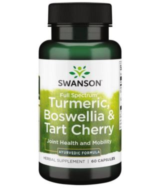 Swanson Turmeric, Boswellia & Tart Cherry 60 caps