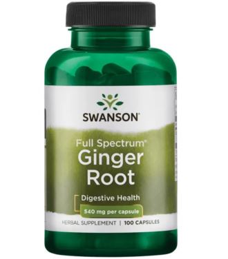 Swanson Ginger Root 540mg 100 caps