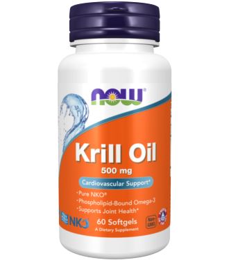 NOW FOODS KRILL OIL NEPTUNE 500MG 60 SGELS