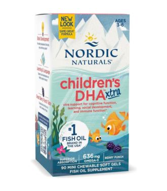 Nordic Naturals Choldren's DHA Xtra Omega 3 90sgel