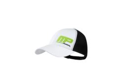 Musclepharm Hat Flatbrim White Black (457) - One Size