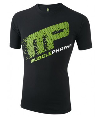 Musclepharm Mens T-Shirt 403 Pixel MP - Black - M