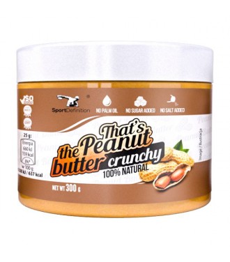 Sport Def. Thats the Peanut Butter Crunchy 300g