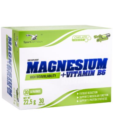 Sport Def. Magnesium plus Vitamin B6 30kaps