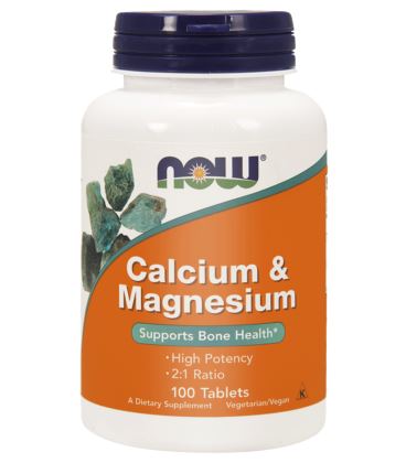 NOW Calcium & Magnesium 100 TABS