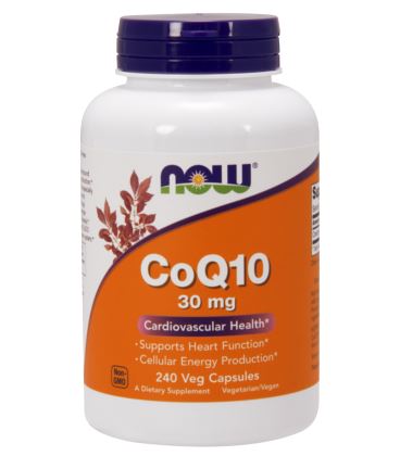 NOW CoQ10 30mg  240 VCAPS