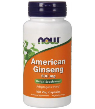 NOW AMERICAN GINSENG 500 mg  100 VCAPS