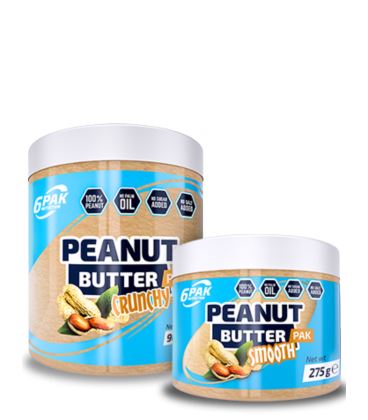 6PAK Peanut Butter PAK 275g Crunchy