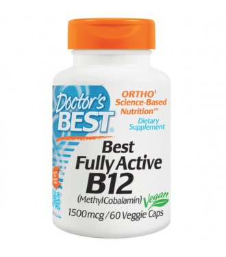 Doctor's Best Best Fully Active B12 1500mcg 60vcaps