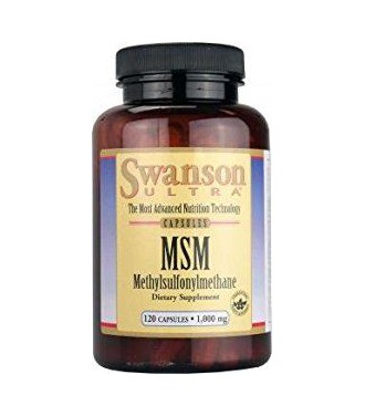 Swanson MSM Methylsulfonylmethane 1000mg 120caps