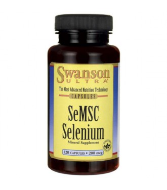 Swanson SeMSC Selenium 200mcg 120caps